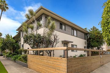 Los Angeles apartment for rent - a house with a wooden fence in front of it