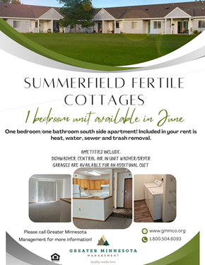 Fertile apartment for rent - Fertile June Opening
