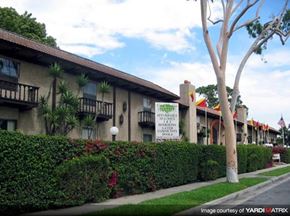La Puente apartment for rent - a building with a sign in front of it