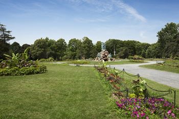 Safe outdoor walking paths
