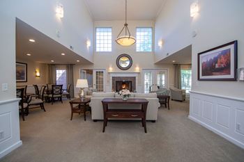 Fireside room