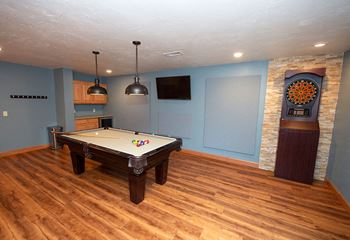 Billiards room