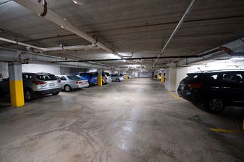 Heated underground parking*
