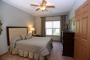Neenah apartment for rent - Live in cozy bedrooms With Ceiling Fans at The Highlands at Mahler Park Apartments 55+, Neenah, Wisconsin, 54956