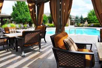 Lambertson farms apartments pool cabanas