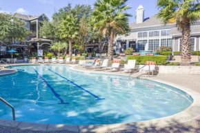 Austin apartment for rent - Nolina Flats - Sparkling Pool Surrounded by Beautiful Landscaping and Lounge Seating
