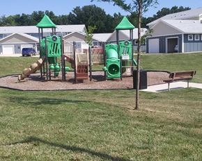 Jackson townhouse for rent - a playground at a park in a residential area