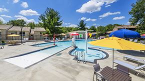 Gaithersburg apartment for rent - Pool with Lap Lanes, Beach Entry with Bubbling Jets, Waterfall with dumping buckets