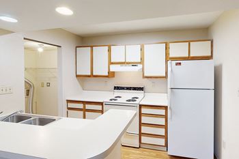 Remodeled kitchen