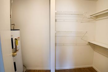 Large walk-in closets