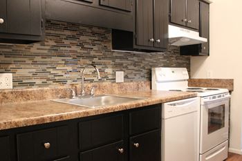 Spacious full size kitchen