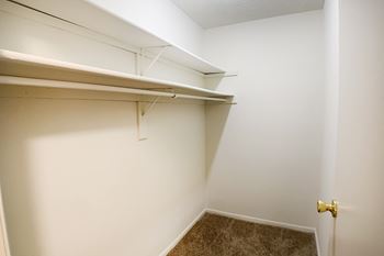 Spacious closet