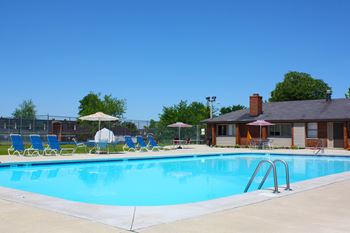 Sparkling pool