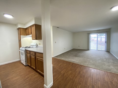 Floor plan for 2 beds, 1 bath, 1010 sqft