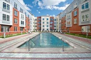 Harrison apartment for rent - Harrison Station Rental Apartments exterior pool