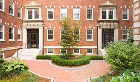 Cambridge apartment for rent - Chauncy Court - Courtyard