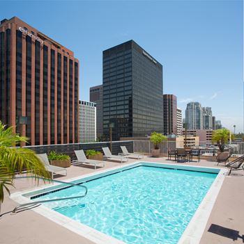 Sparkling pool