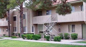 Phoenix apartment for rent - an apartment building with stairs and a balcony