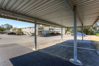 Carport parking at morningtree park apartments