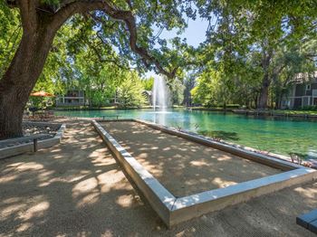 Bocce ball bbq picnic area