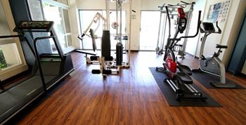 State-of-the-art fitness center