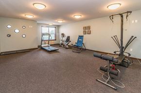 Duluth apartment for rent - the gym at the preserve at polk apartments