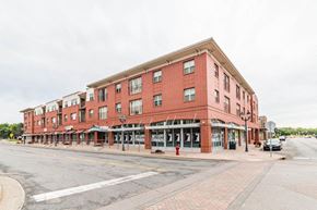 Elk River apartment for rent - the building where the hotel is located is on the corner of a street