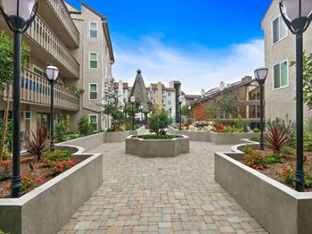 Award-winning landscaping with beautiful waterfalls and streams