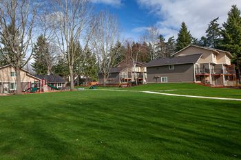 Landscaped grounds