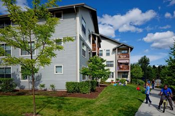 Landscaped courtyards