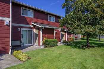 Patios with storage closet