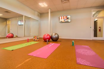 Aerobics studio