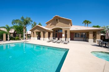 Heated pool and spa