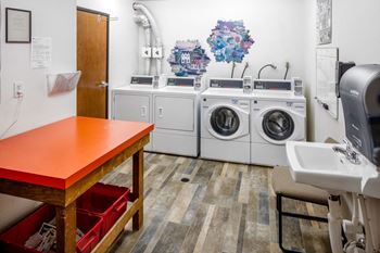 Onsite laundry rooms