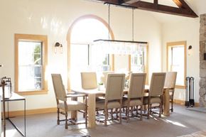 Groton apartment for rent - a dining room with a table and chairs