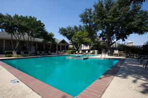 Lewisville apartment for rent - resort-style community pool  at Edgewood Village, Lewisville, Texas