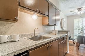 Garland apartment for rent - Fully equipped kitchen  at Forest Glen, Garland, TX, 75042