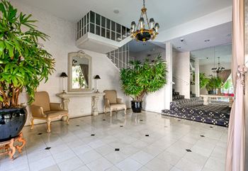 Marble lobby