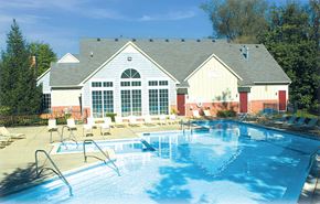 Auburn Hills townhouse for rent - Sundeck, resort-style pool and spa, 24 hour private fitness center, stunning landscaping throughout, a kid's playscape and even-"Murphy's Park" for your most welcome pet.