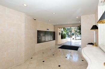 Marble lobby