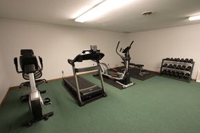 Anoka apartment for rent - River Ridge Apartments fitness room, Anoka, Minnesota