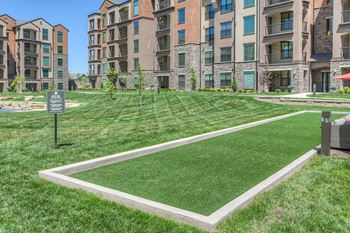 Bocce ball court