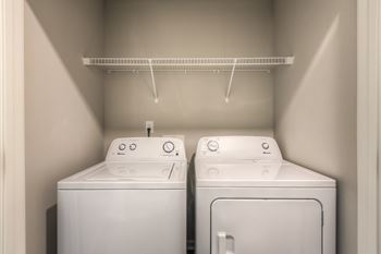 Washer & dryer in every apartment