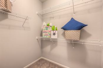 Spacious closet