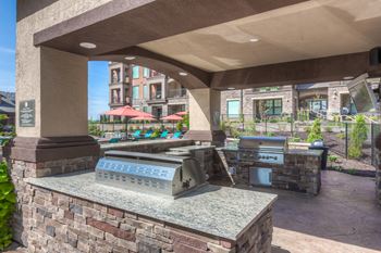 Picnic area with grilling facility