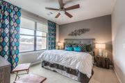 Overland Park apartment for rent - Bedroom With Ceiling Fan at The Royale at CityPlace, Overland Park, KS