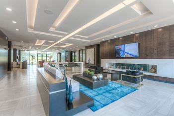 Clubroom with tv