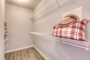 Large walk-in closets