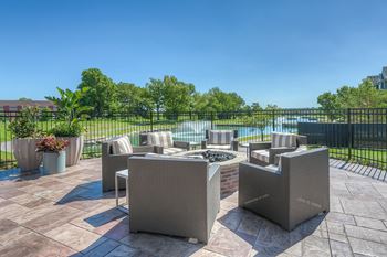 Courtyard patio