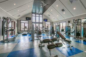 Lenexa apartment for rent - Lenexa Apartments for Rent-Waterside Residences at Quivira Apartments Spacious Gym With Updated Machines And Views Of Property  at Waterside Residences on Quivira, Kansas
